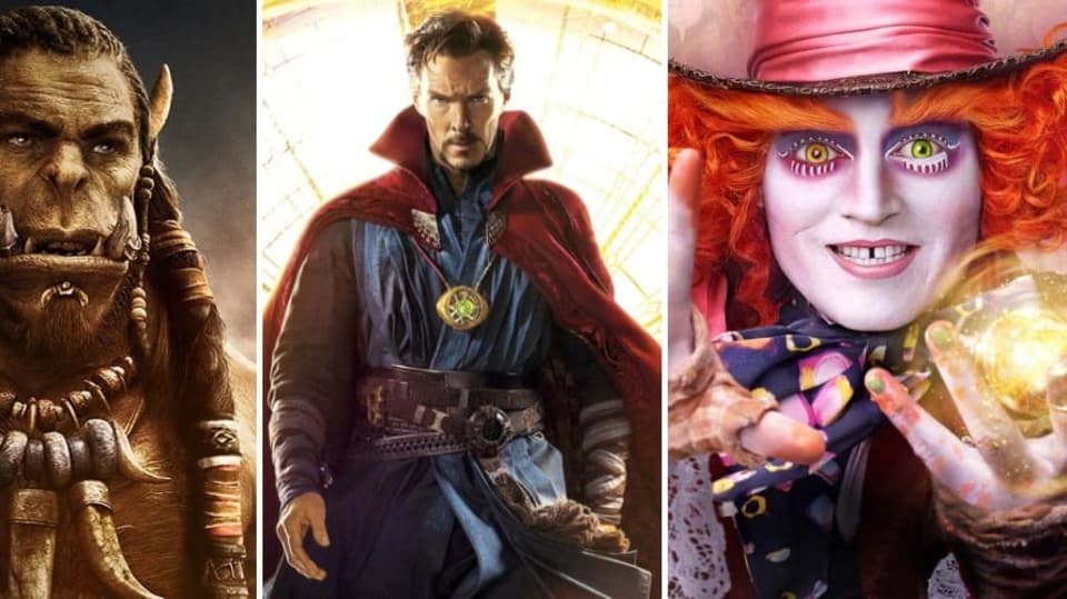 Warcraft: První střet, Doctor Strange a Alenka v říši divů: Za zrcadlem